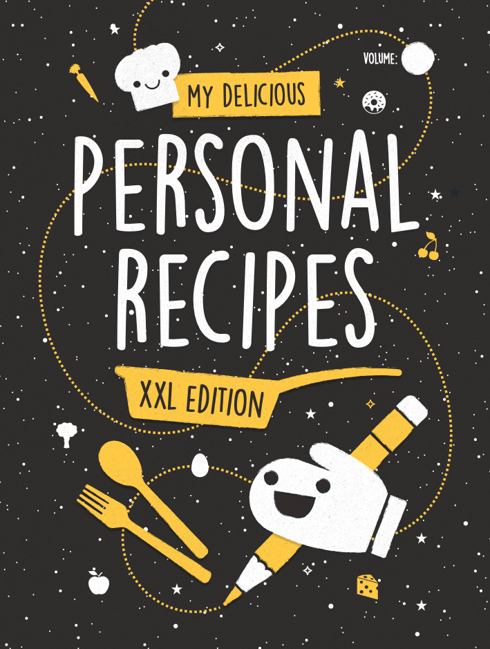 personal recipes xxl edition journal