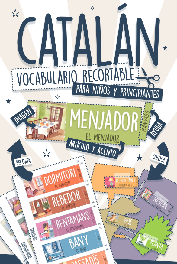 vocabulario recortable catalan